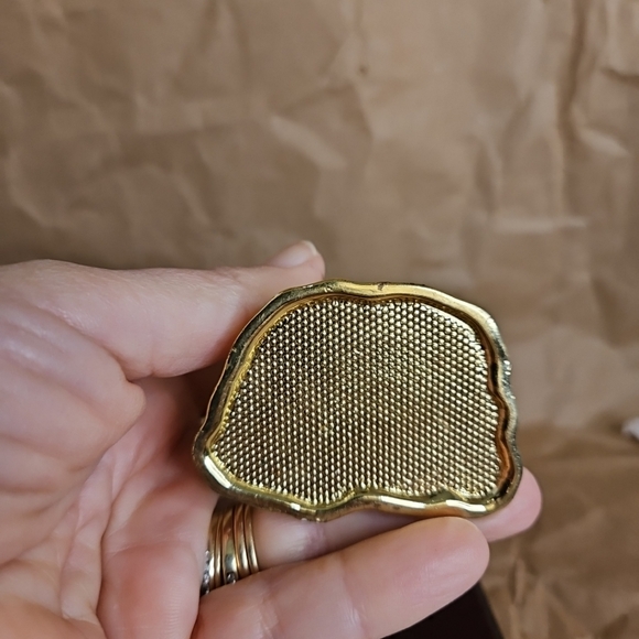 Jeweled Swarovski Enamel Yellow Sandcastle Trinket Box - Picture 7 of 7